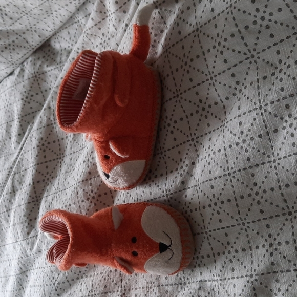 Hanna Andersson Fox Slippers size 9/10 - Picture 2 of 6